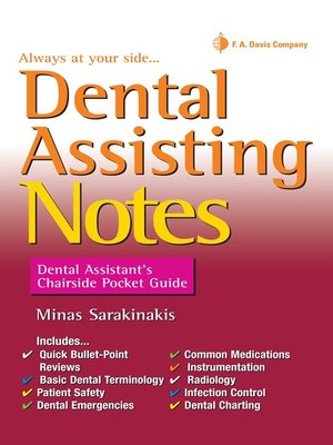 cover image of Dental Assisting Notes
